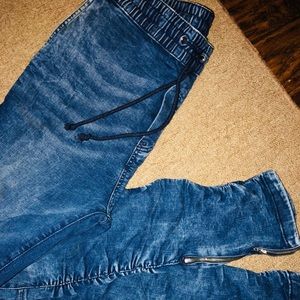H&M Denim W/Zipper Size 36
